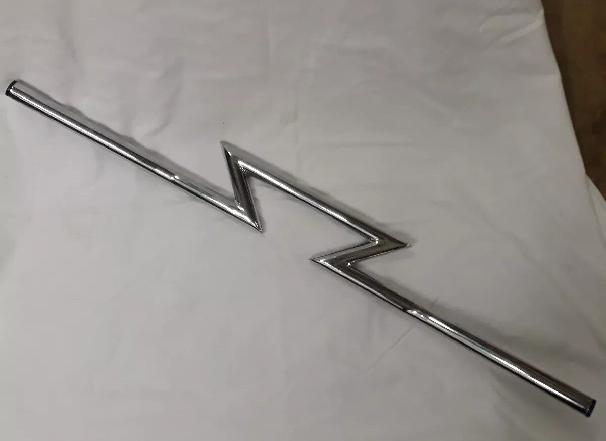 NEW BIKER'S CHOICE Motorcycle Z Handlebar Chrome 1" Diameter  36.5" Long 482663