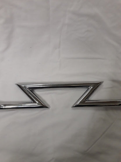 NEW BIKER'S CHOICE Motorcycle Z Handlebar Chrome 1" Diameter  36.5" Long 482663