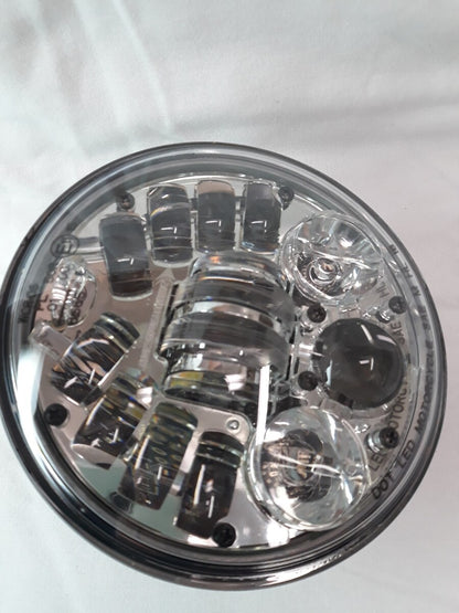 NEW J.W SPEAKERS 12V LED Headlight Chrome 8690A P/N 0551741 5.75"