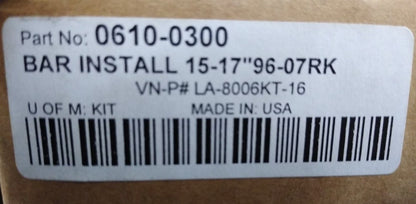 NEW LA Choppers Clutch Cable Line Kit 15-17" Harley '96-'07 RK 0610-0300