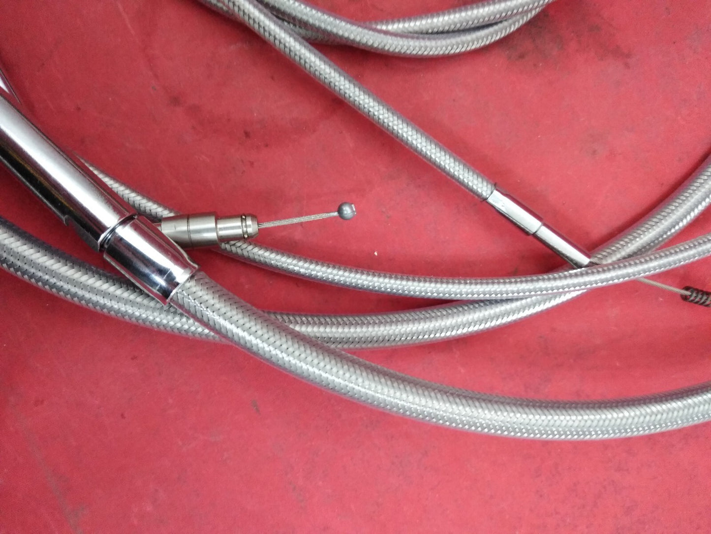 NEW LA Choppers Clutch Cable Line Kit 15-17" Harley '96-'07 RK 0610-0300