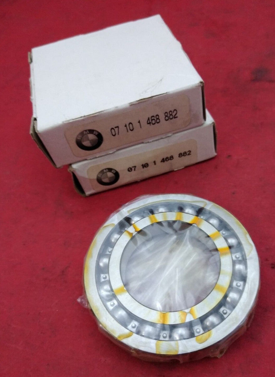 NEW Set of 2 BMW GROOVED BALL BEARINGS 07101468882