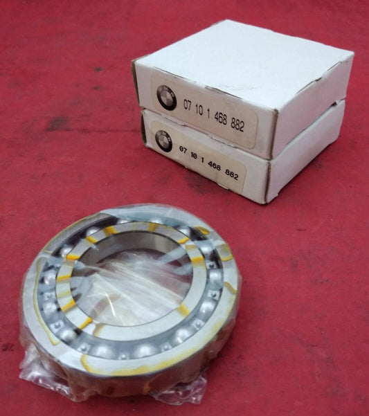 NEW Set of 2 BMW GROOVED BALL BEARINGS 07101468882