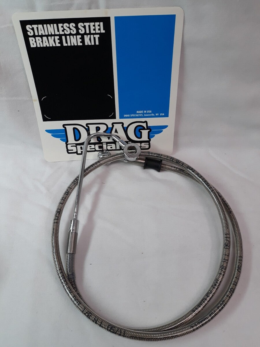 NEW DRAG SPECIALTIES 1741-2969 Brakeline Stainless Steel FXST
