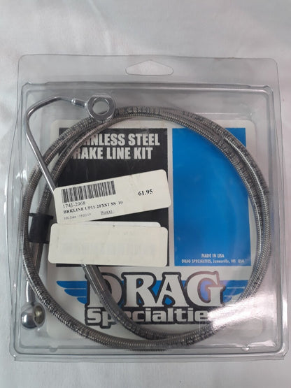 NEW DRAG SPECIALTIES 1741-2969 Brakeline Stainless Steel FXST