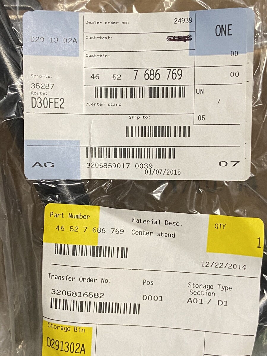 NEW SW-MOTECH Lower Center Stand for Factory Lowered BMW 46527686769