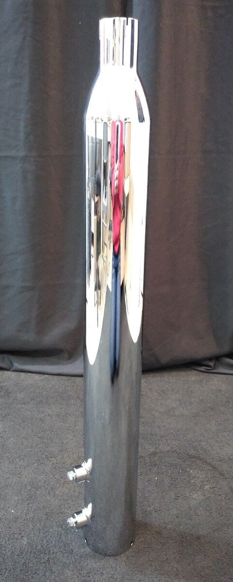 NEW Rush Slip On Big Louie Chrome Muffler P/N 31905-225 LH/JK11 #B1638 For H-D