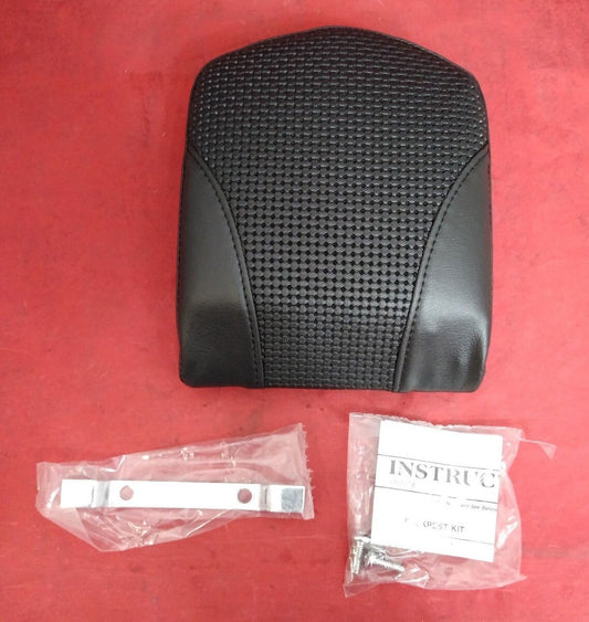 NEW Harley Backrest Pad Slammer Low W/ Basket Weave Pattern 52936-97