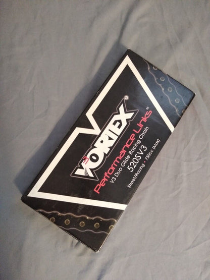 NEW Vortex 520SV3-110 V3 DuoGlide Sealed Ring Chain 750cc 110 link 520 520SV3
