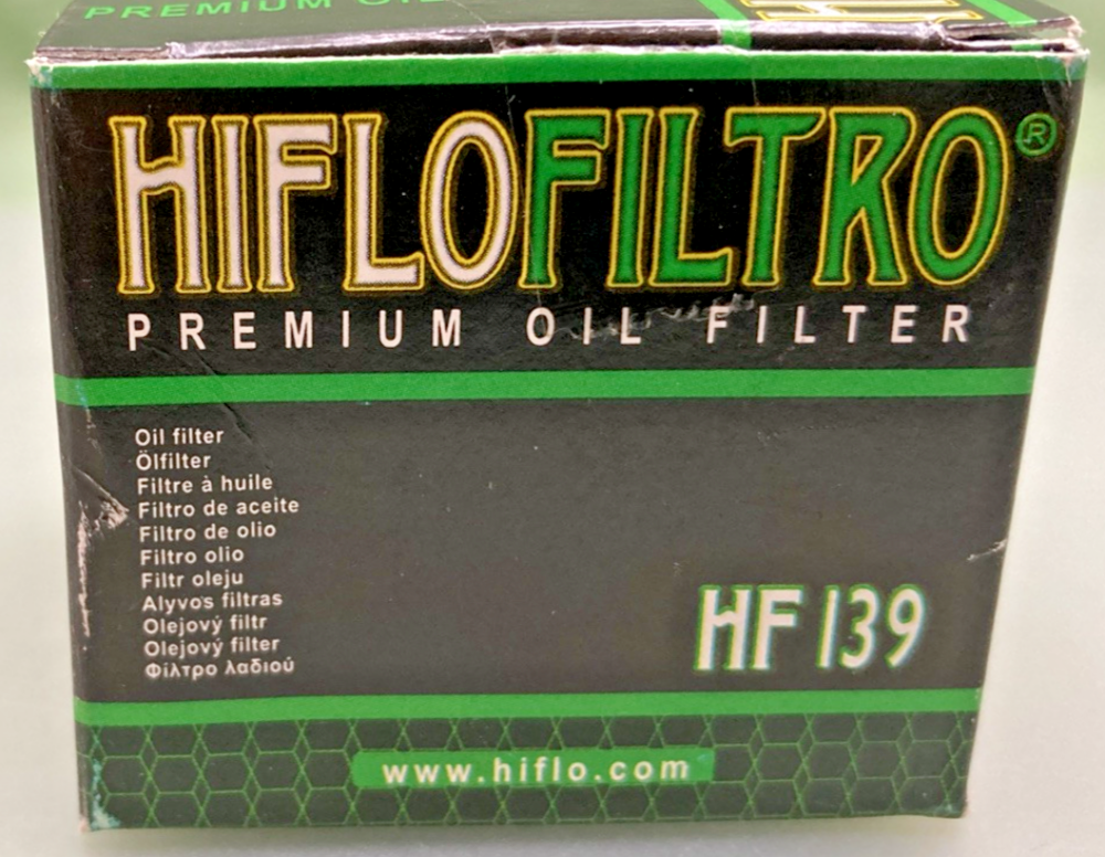 NEW Lot of 3 HIFLOFILTRO HF139 Oil Filter Kawasaki Suzuki Arctic Cat 550-0139