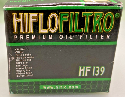 NEW Lot of 3 HIFLOFILTRO HF139 Oil Filter Kawasaki Suzuki Arctic Cat 550-0139