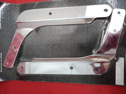 NEW Custom World International Backrest Mount VT750C2 / 01-2643 Chrome