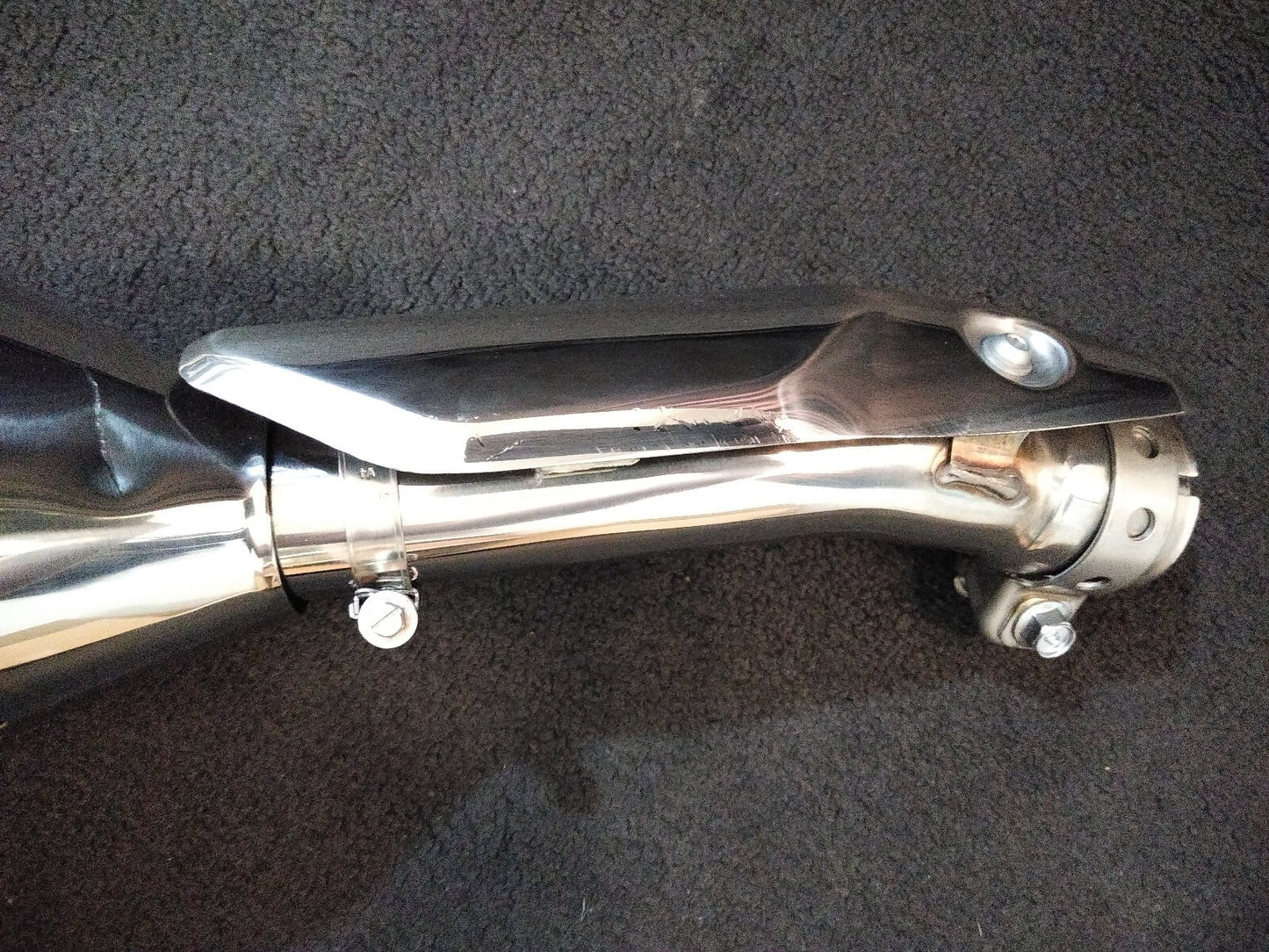 NEW Yamaha Muffler Assembly 1MC1298 / 1MC-2 / e13 Chrome