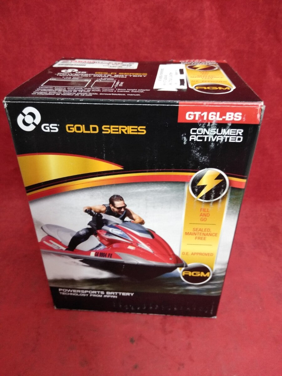 NEW Yamaha Battery QT6L-B8 Sealed K170623R / GT1-6LBS0-00-00