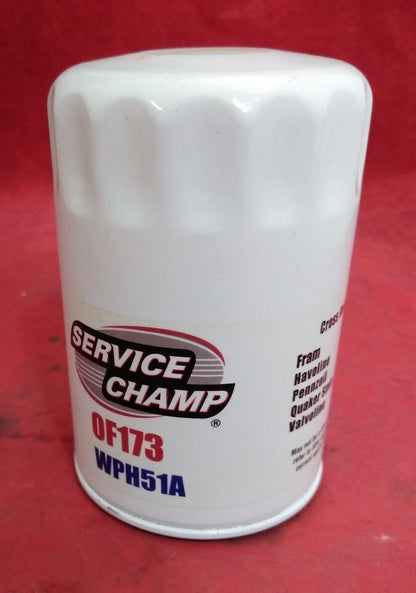 NEW Service Champ OIL FILTER 0F173 / WPH51A