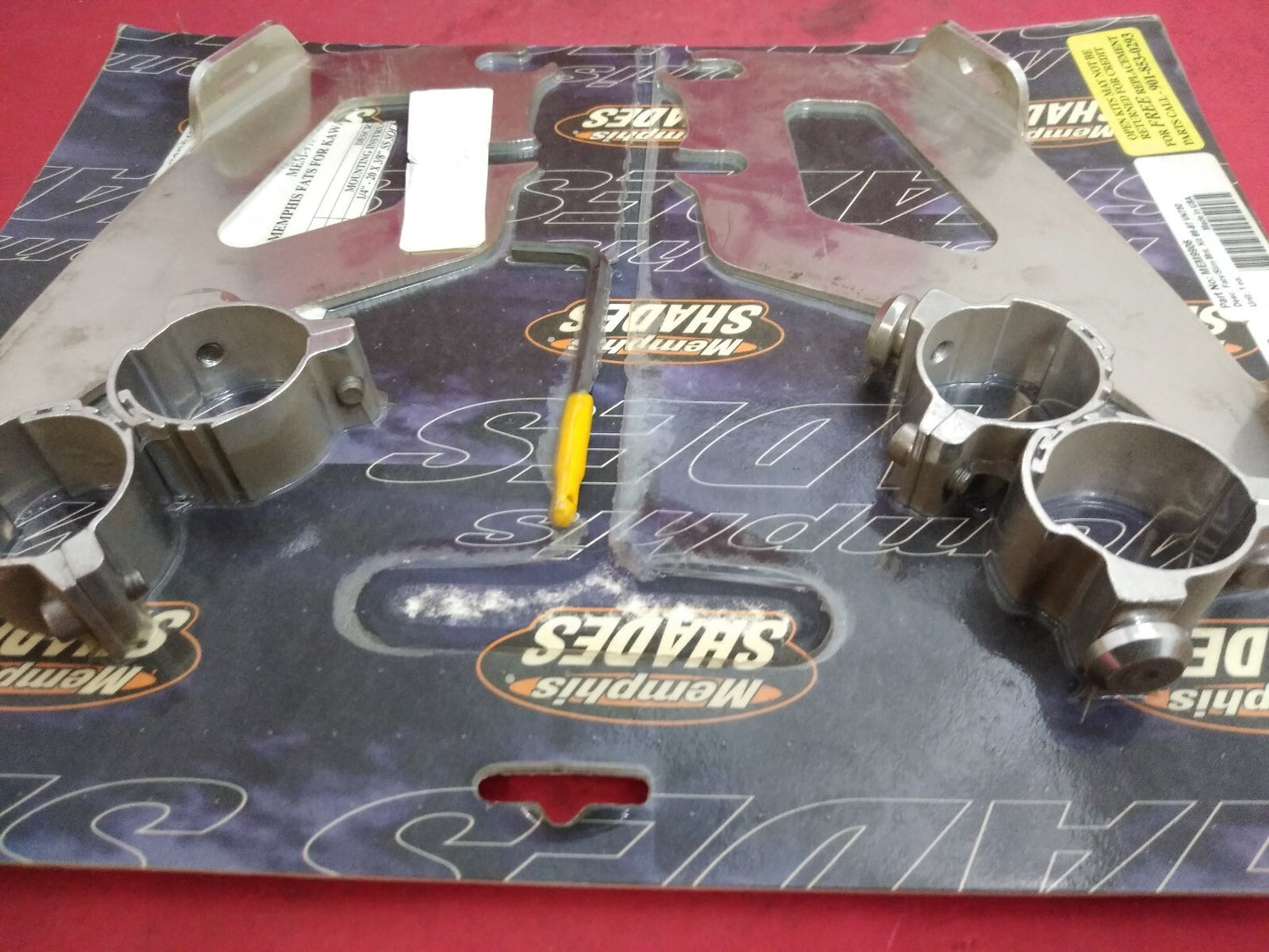NEW Memphis Shades Quick Change Mount Kit for Fats/Slim Windshields MEM9906