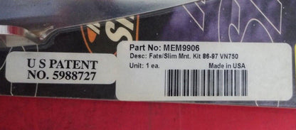 NEW Memphis Shades Quick Change Mount Kit for Fats/Slim Windshields MEM9906