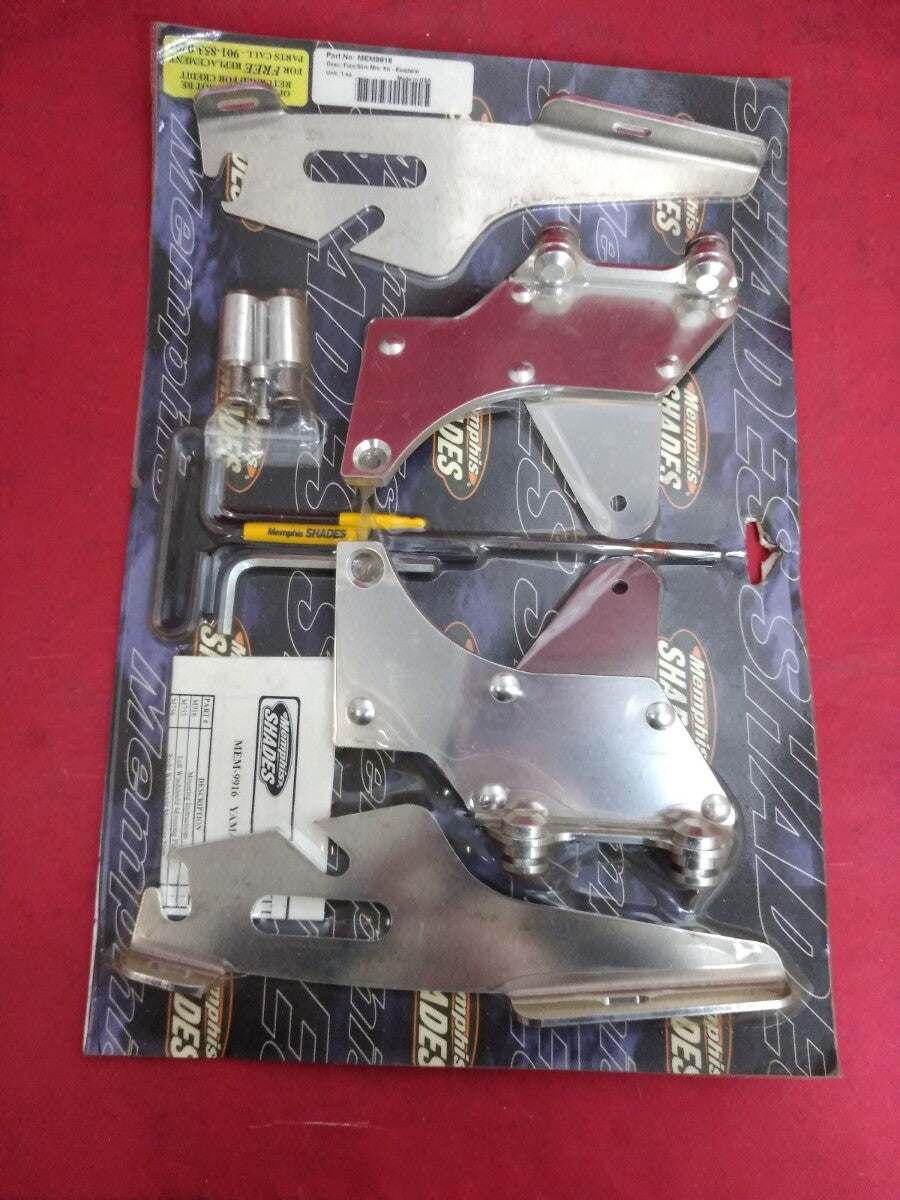NEW YAMAHA XV1600 MEMPHIS SHADES FAT/SLIM WINDSHIELD MOUNT KIT MEM9916
