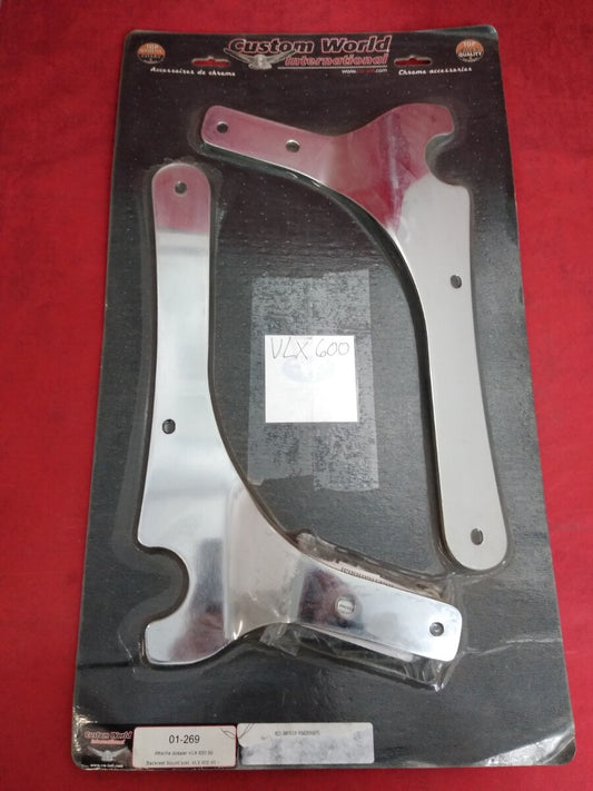 NEW Custom World International Backrest Mount Bracket Honda VLX600 '99+ / 01-269