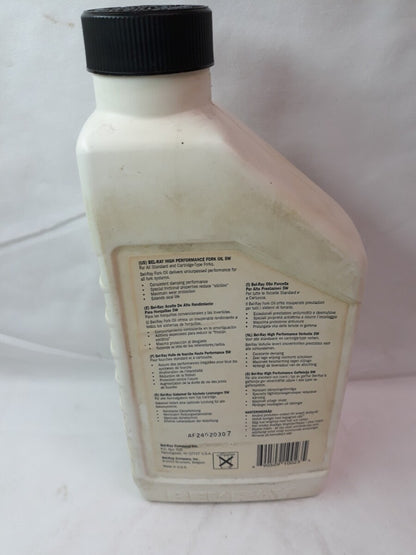 NEW BEL-RAY High Performance Fork Oil 5W 1 Liter