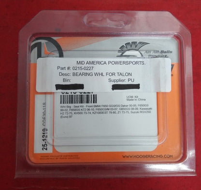 NEW ALL BALLS / Moose Racing Bearing Wheel Kit For Talon 0215-0227 / 25-1219