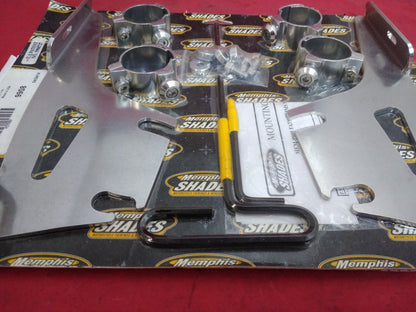 NEW Memphis Shades MEM9908 Quick Change Mount Kit for Fats/Slim Windshields
