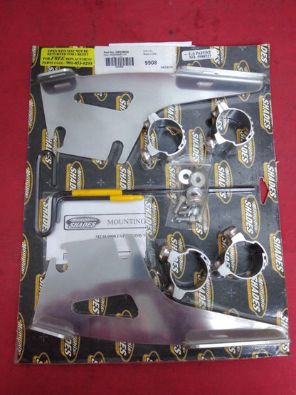 NEW Memphis Shades MEM9908 Quick Change Mount Kit for Fats/Slim Windshields