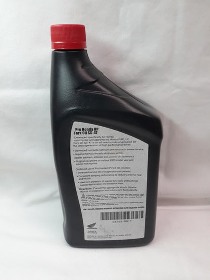 NEW PRO HONDA High Performance Fork Oil SS-47 1 Quart
