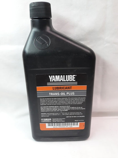 NEW YAMALUBE Lubricant Trans-Oil Plus 1 Quart / ACC-TRANS-PL-US