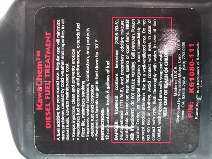 NEW KAWASAKI KawaChem All Season Diesel Fuel Treatment 12oz
