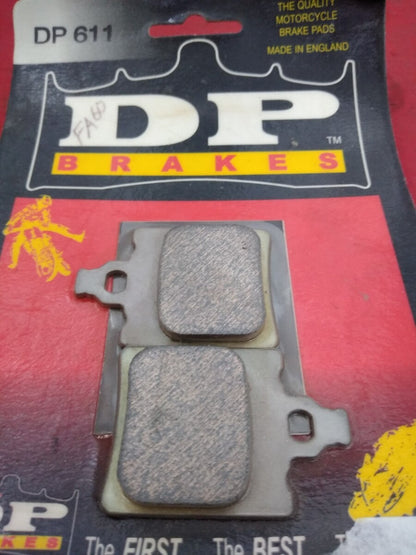 NEW DP Brakes Standard Sintered Metal Brake Pads #DP611