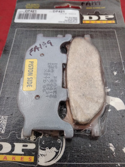 NEW DP Brakes Standard Sintered Metal Brake Pads DP421 / FA199