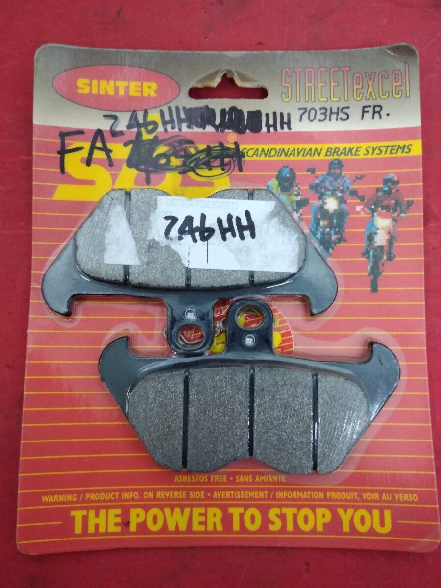 New StreetExcel Brake Pads FA246HH