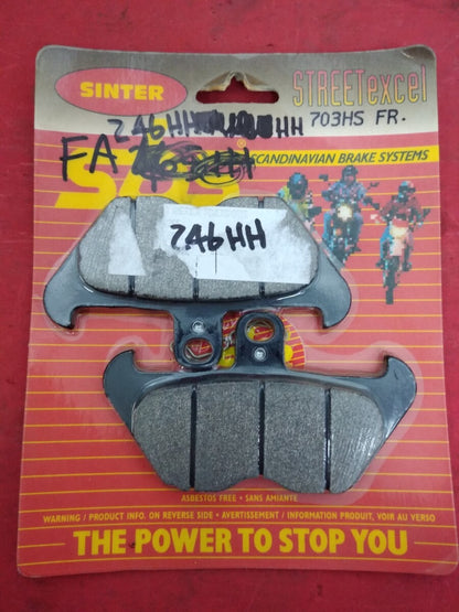 New StreetExcel Brake Pads FA246HH
