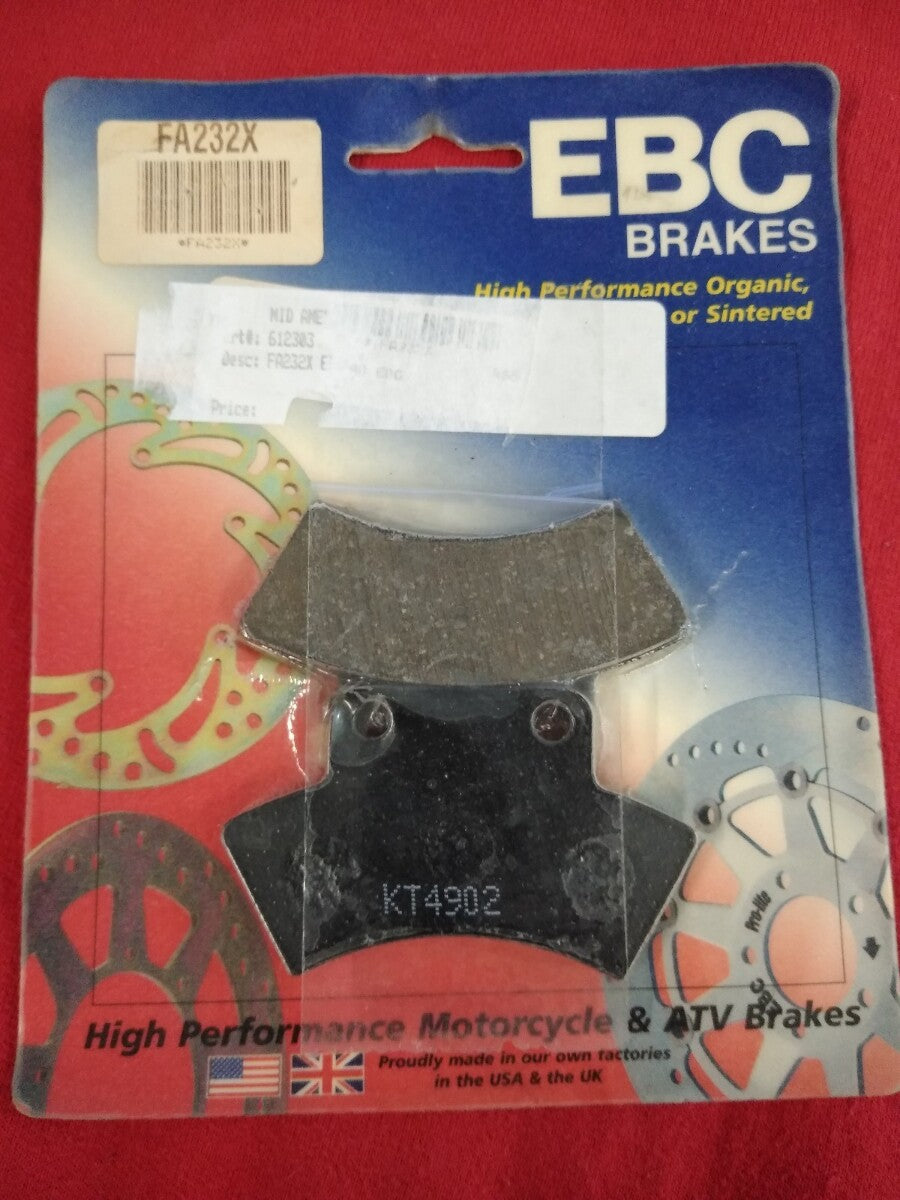NEW EBC FA232X Brake Pad Polaris Big Boss Magnum Scrambler Sportsman Trail Boss