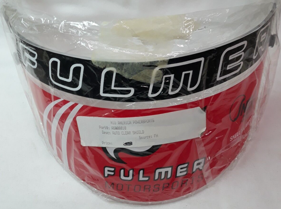 NEW FULMER AS000010 MOTORCYCLE HELMENT FACE SHIELD, CLEAR