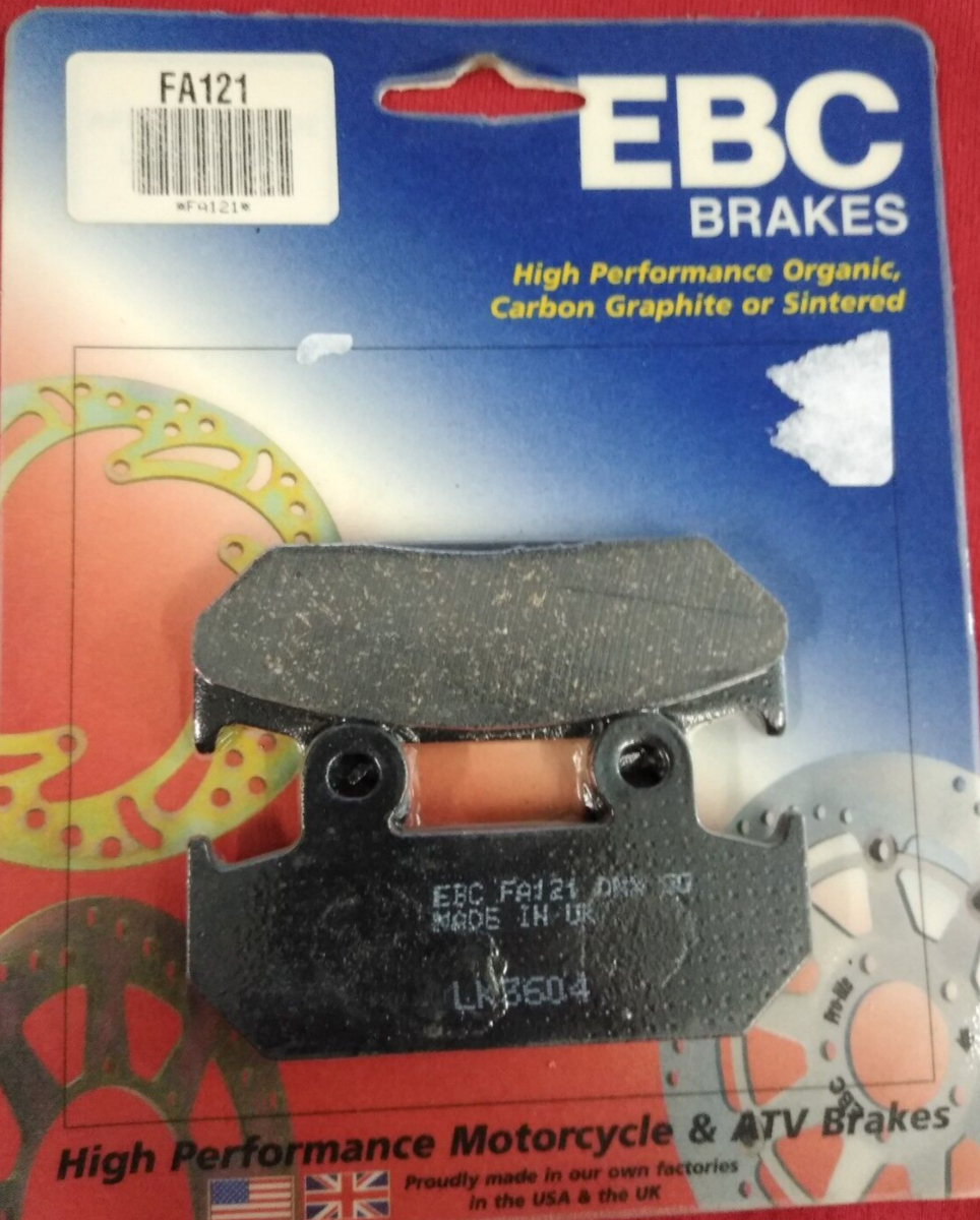 NEW EBC FA121 Brake Pads 2 Sets Honda CBR