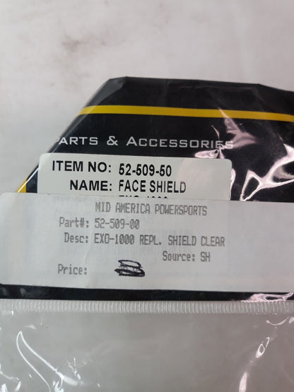NEW SCORPION EXO Motorcycle Helmet Replacement Face Shield Clear Part# 52-509-50