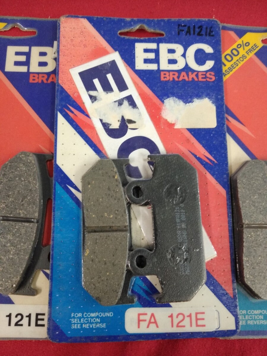 NEW Set of 3 EBC Brake Pads Honda CB250 CBR600 CBR250 VFR400 FA121E
