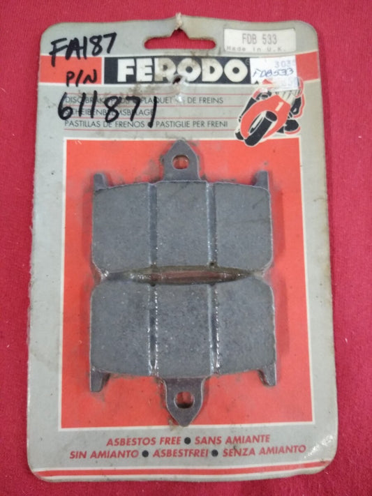 NEW Ferodo Brake Pads FA187 / 611871