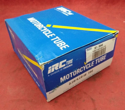 NEW IRC Motorcycle Tube 3.50/4.00-18 TR4 / 87-5948