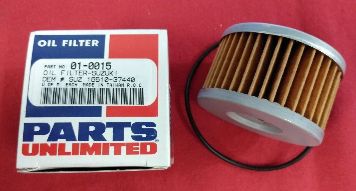 NEW Oil Filter Parts Unlimited 01-0015 / 16510-37440 / Suzuki