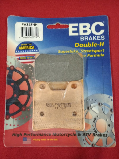 NEW EBC Double H Brake Pad Superbike Streetsport Race Formula FA348HH