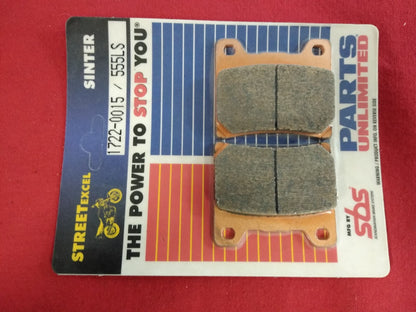 NEW Parts Unlimited SBS Street Excel Brake Pads 1722-0015 / 555LS