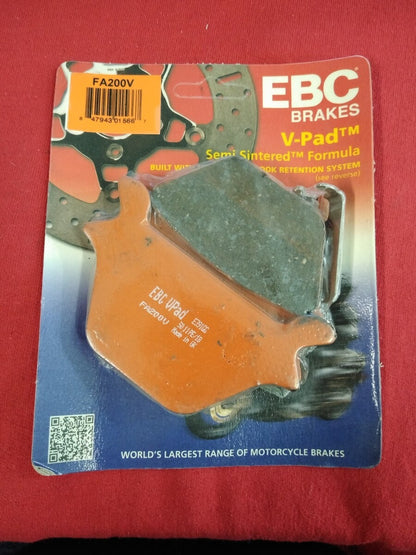 NEW EBC V-Pad Semi Sintered Brake Pads FA200V / 1721-1413