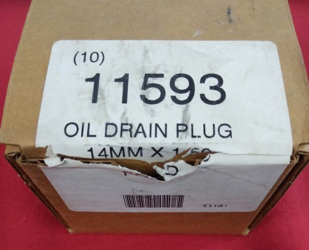 NEW Oil Drain Plug 14MM X 1.50 FORD / 11593 /  Qty. 10
