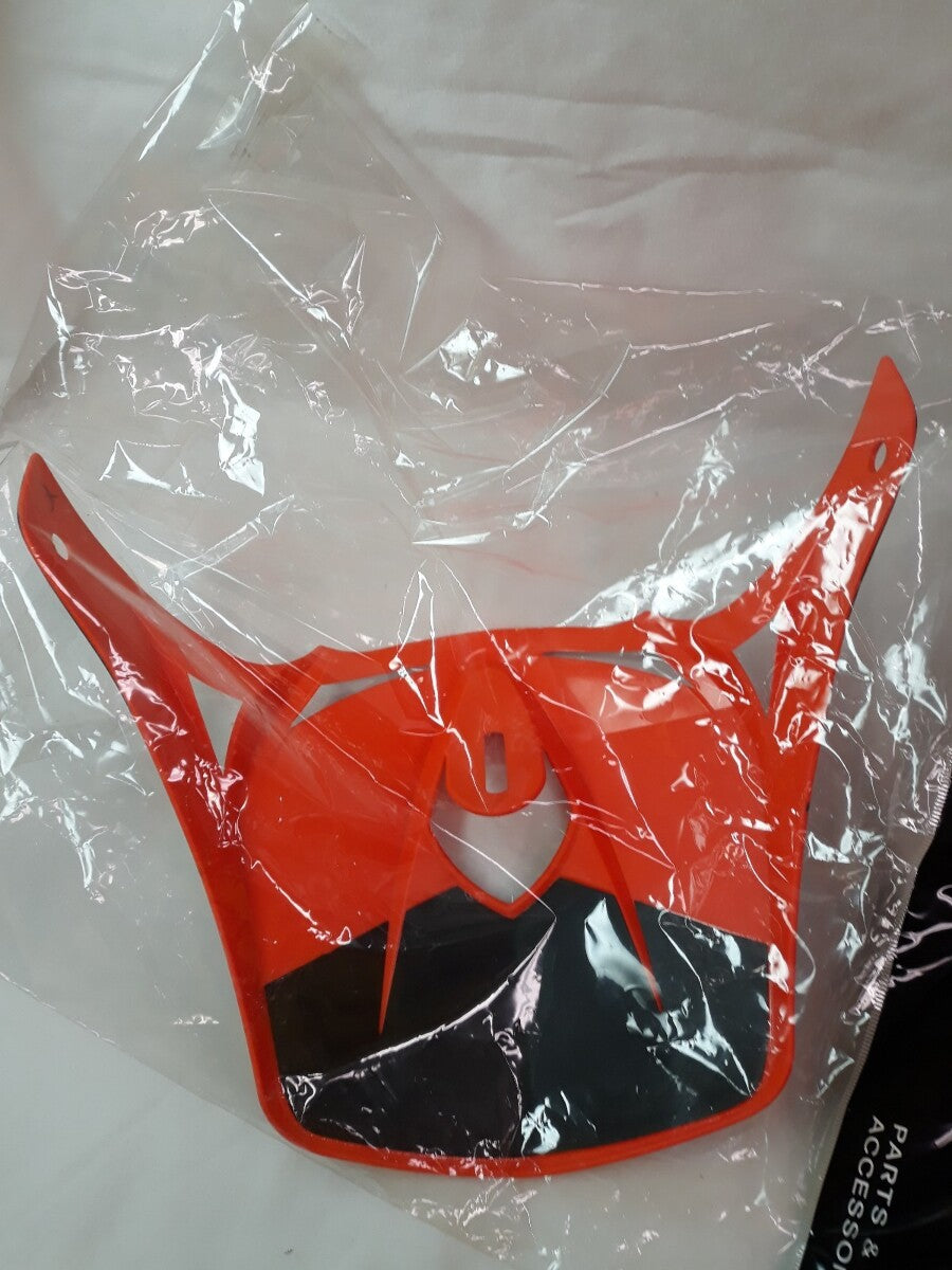 NEW THOR Motorcycle Helmet Visor Shield Orange/Black