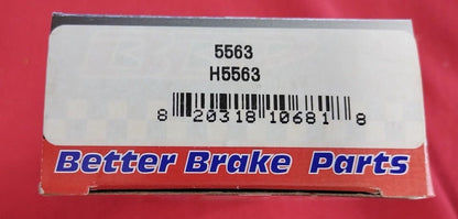 NEW BETTER BRAKE PARTS Brake Completion Kit H5563 / 5563