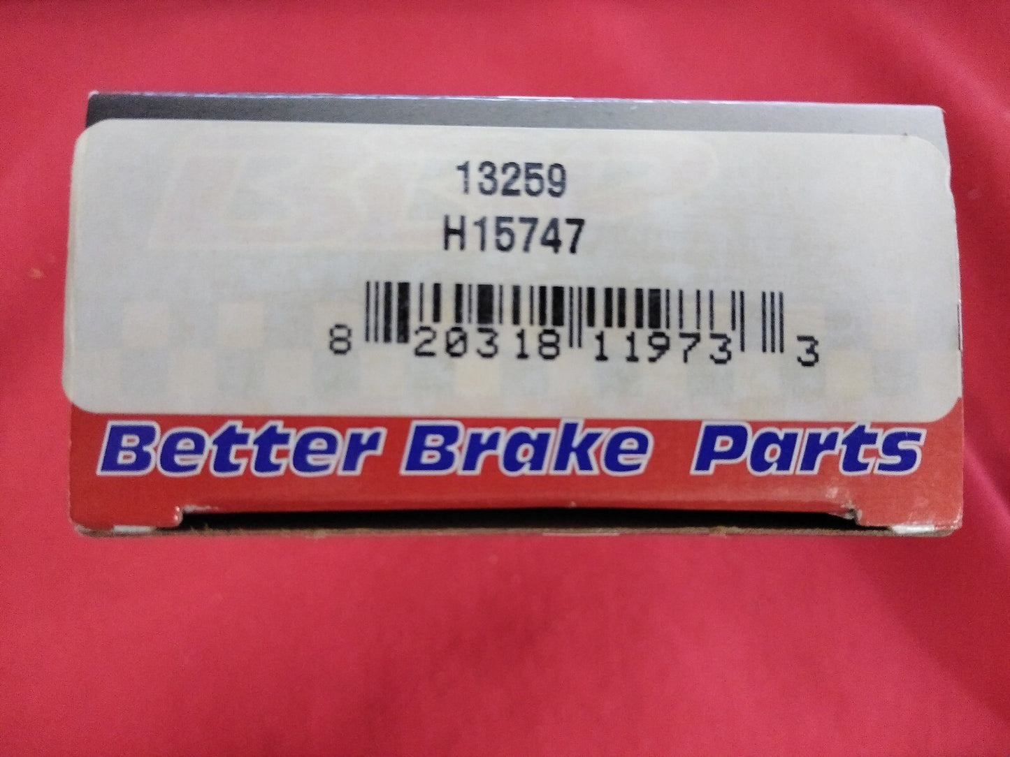 NEW BETTER BRAKE PARTS Brake Completion Kit H15747 / 13259