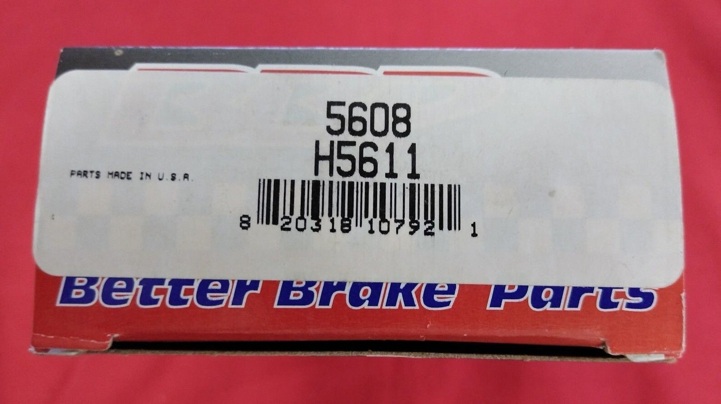 NEW BETTER BRAKE PARTS Brake Completion Kit 5608 / H5611